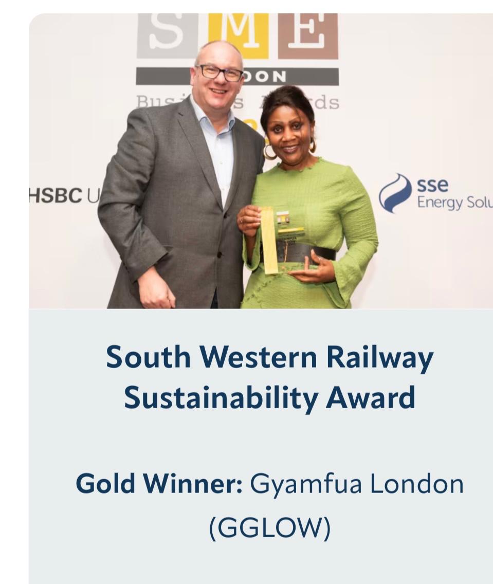 GGLOW Wins Gold at the London Chamber of Commerce SME London Business Awards 2025