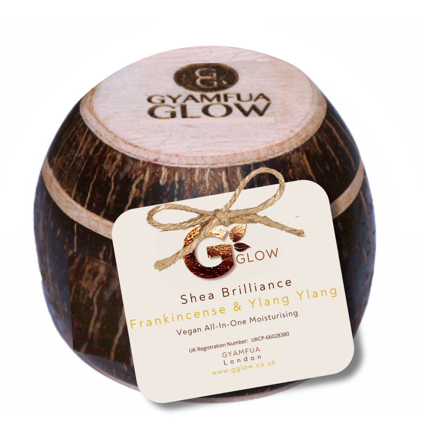 GGLOW Shea Brilliance - Frankincense and Ylang Ylang