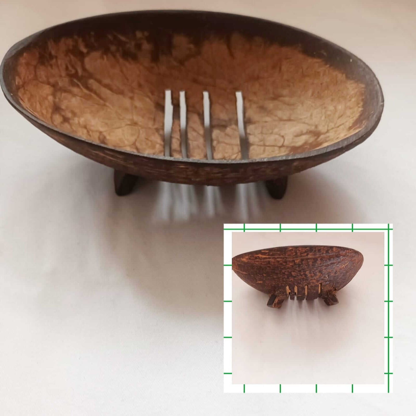 Coconut Shell Soap Dish