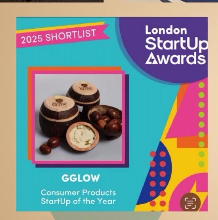 GGLOW Named a Finalist at the London StartUp Awards 2025