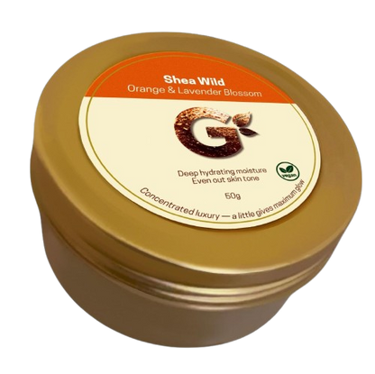 GGLOW Shea - Wild Orange and Lavender Blossom - GGLOW