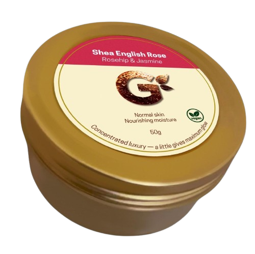 GGLOW Shea English Rose - Rosehip and Jasmine - GGLOW