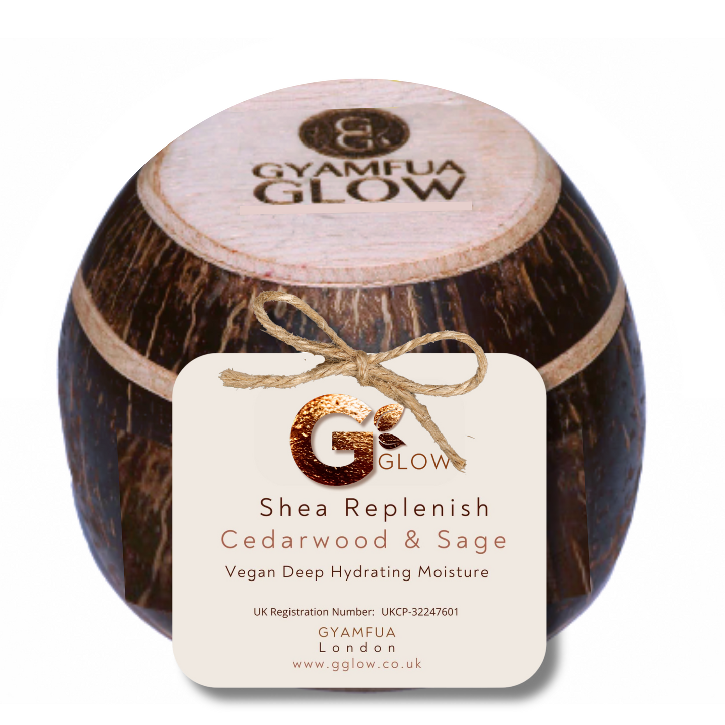 GGlow Shea Replenish - Cedarwood and Sage