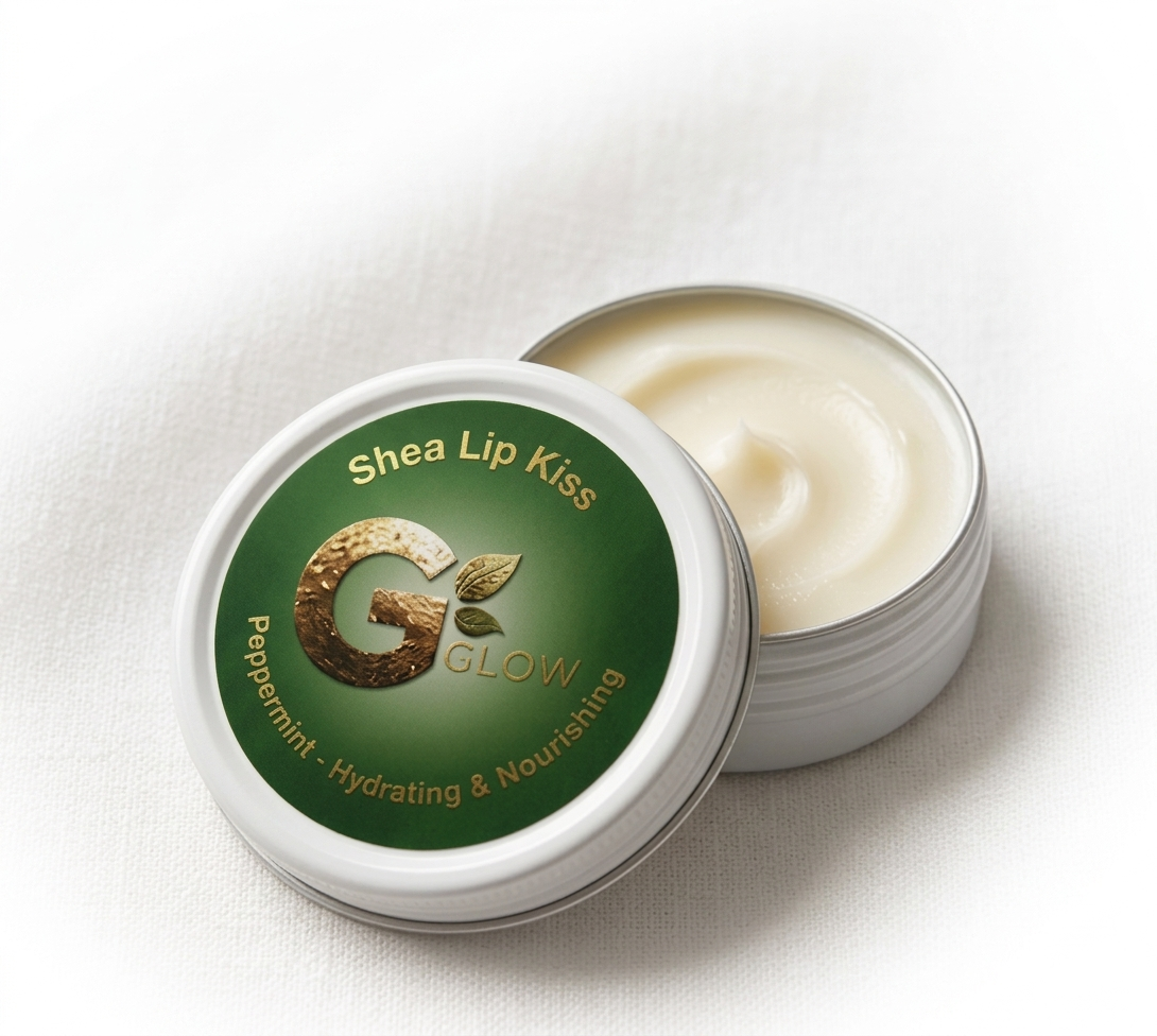 GGLOW SHEA LIP KISS PEPPERMINT - GGLOW