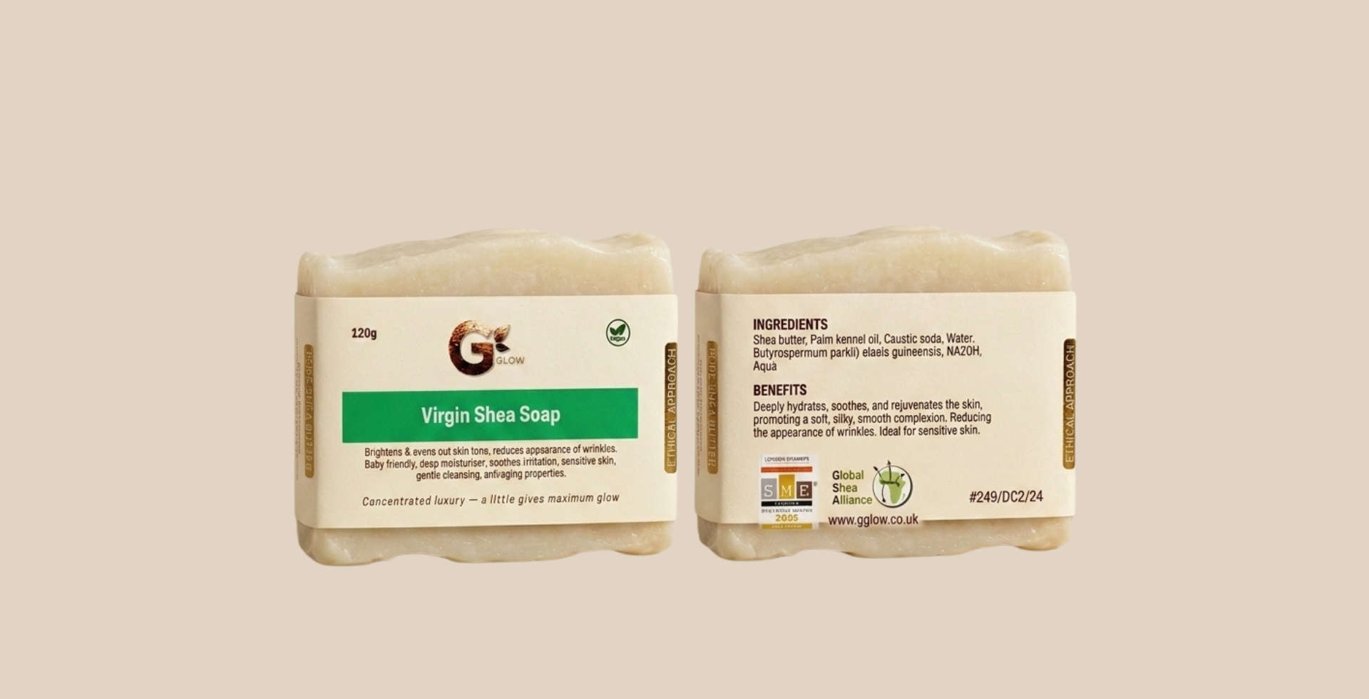 QUEEN OF SHEA SOAP - GGLOW
