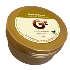 GGLOW Shea Brilliance -  Frankincense and Ylang Ylang