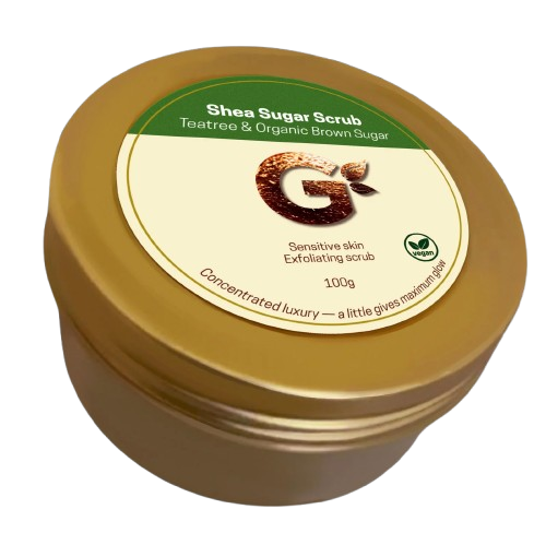 GGLOW Shea Sugar Scrub - Tea Tree - GGLOW
